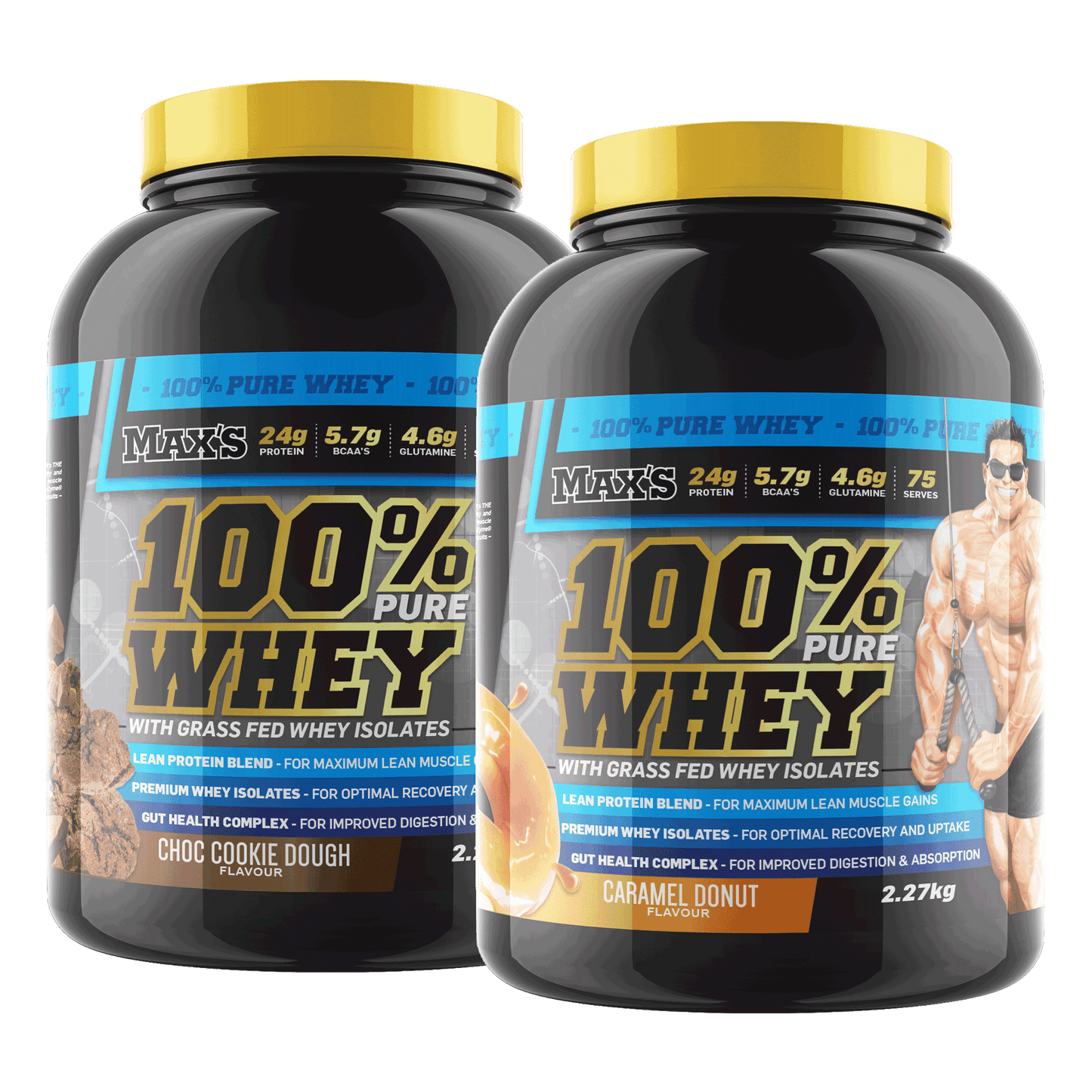 Twin Pack: 100% Whey Protein