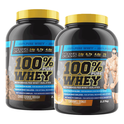 Twin Pack: 100% Whey Protein