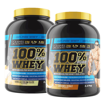 Twin Pack: 100% Whey Protein