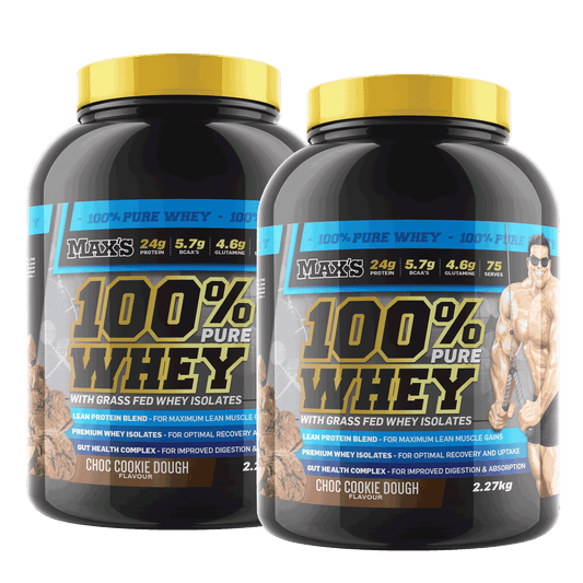 Twin Pack: 100% Whey Protein