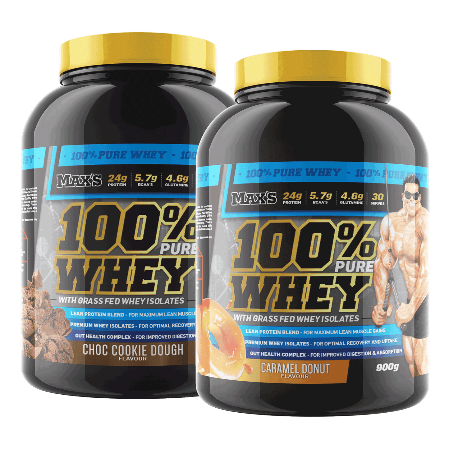 Twin Pack: 100% Whey Protein