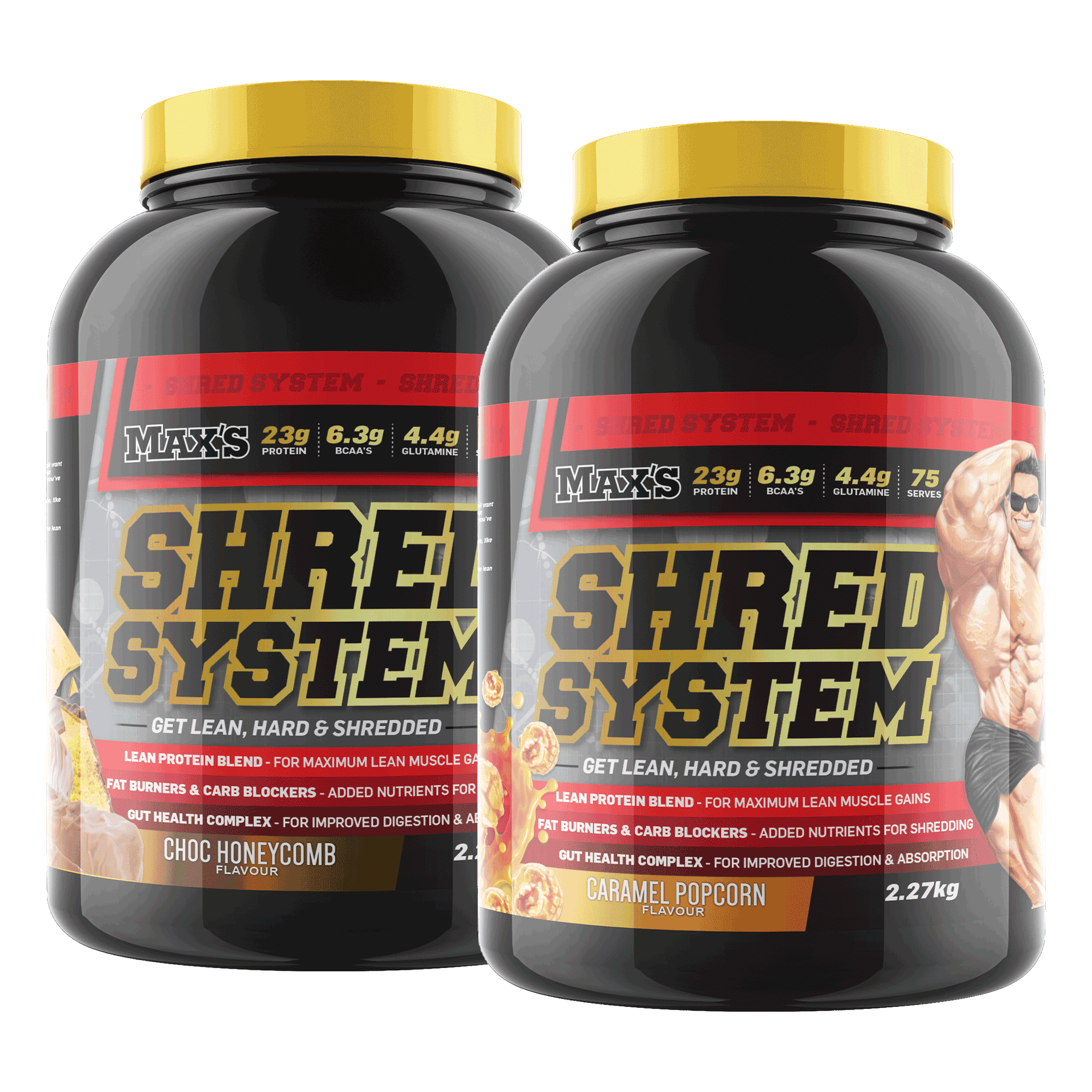 Twin Pack: MAX'S Shred System | MAX'S Protein Official™ – Max's Protein