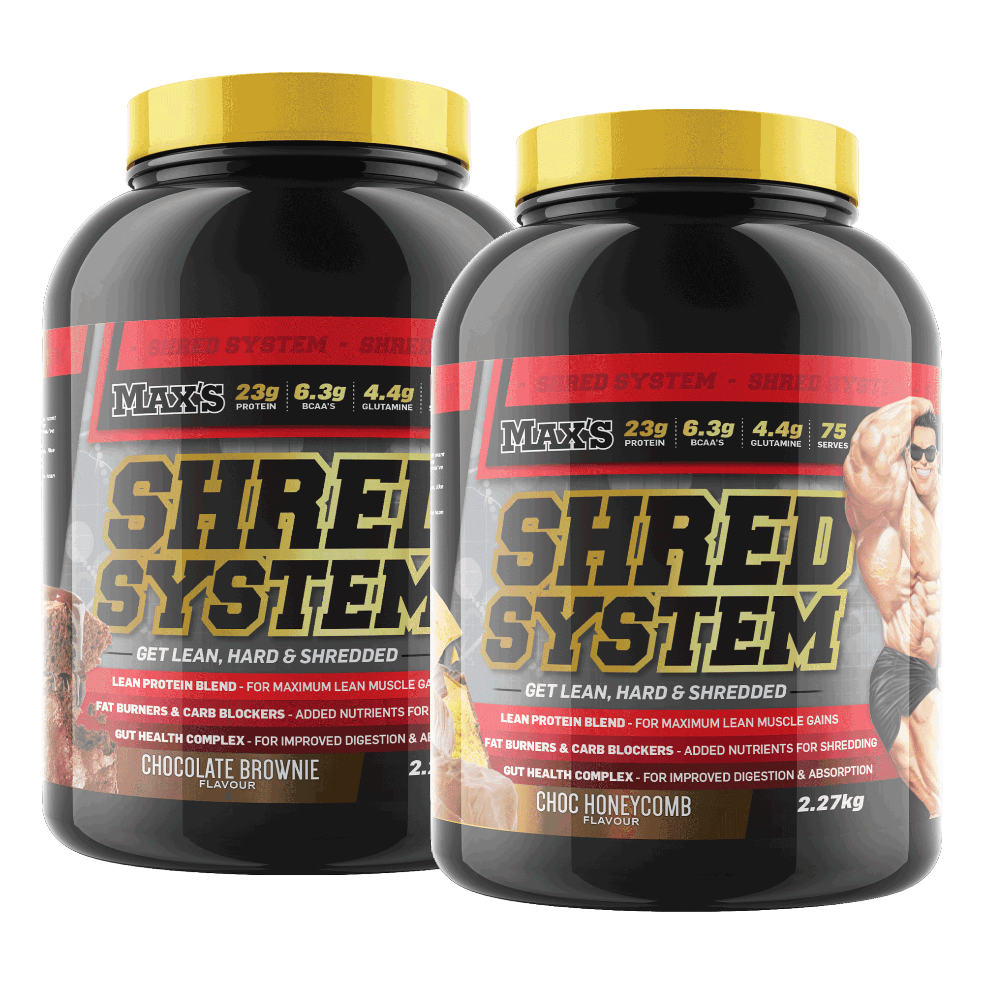 Twin Pack: MAX'S Shred System | MAX'S Protein Official™ – Max's Protein