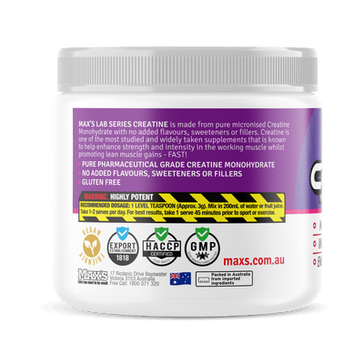 Twin Pack: Creatine Monohydrate 100g