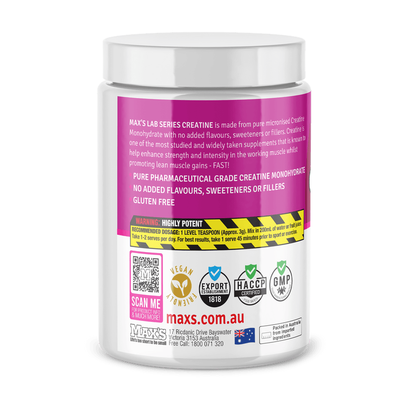 MAX'S Creatine Monohydrate | MAX'S Protein Official™ – Max's Protein